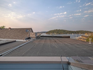 Blick von der Unterkunft