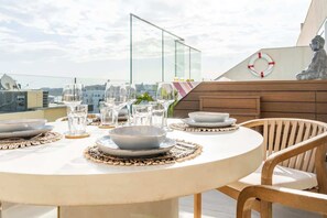 Restauration en plein air