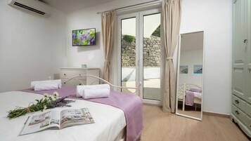 Family House, Multiple Bedrooms, 2 Bathrooms, Mountainside (Casa Di Nika private heated pool and) | 2 bedrooms, iron/ironing board, free WiFi, bed sheets