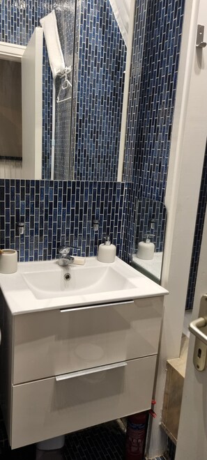 Hair dryer, towels, soap, shampoo - 1-zimmer, Bestlage und Ausstattung Paris 16, Ideal für Max. 2 Oder Mini-familie (Paris)