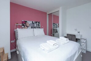 1 間睡房、熨斗/熨衫板、Wi-Fi、床單