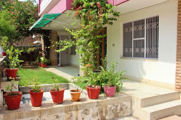 Overnattingsstedets uteområder