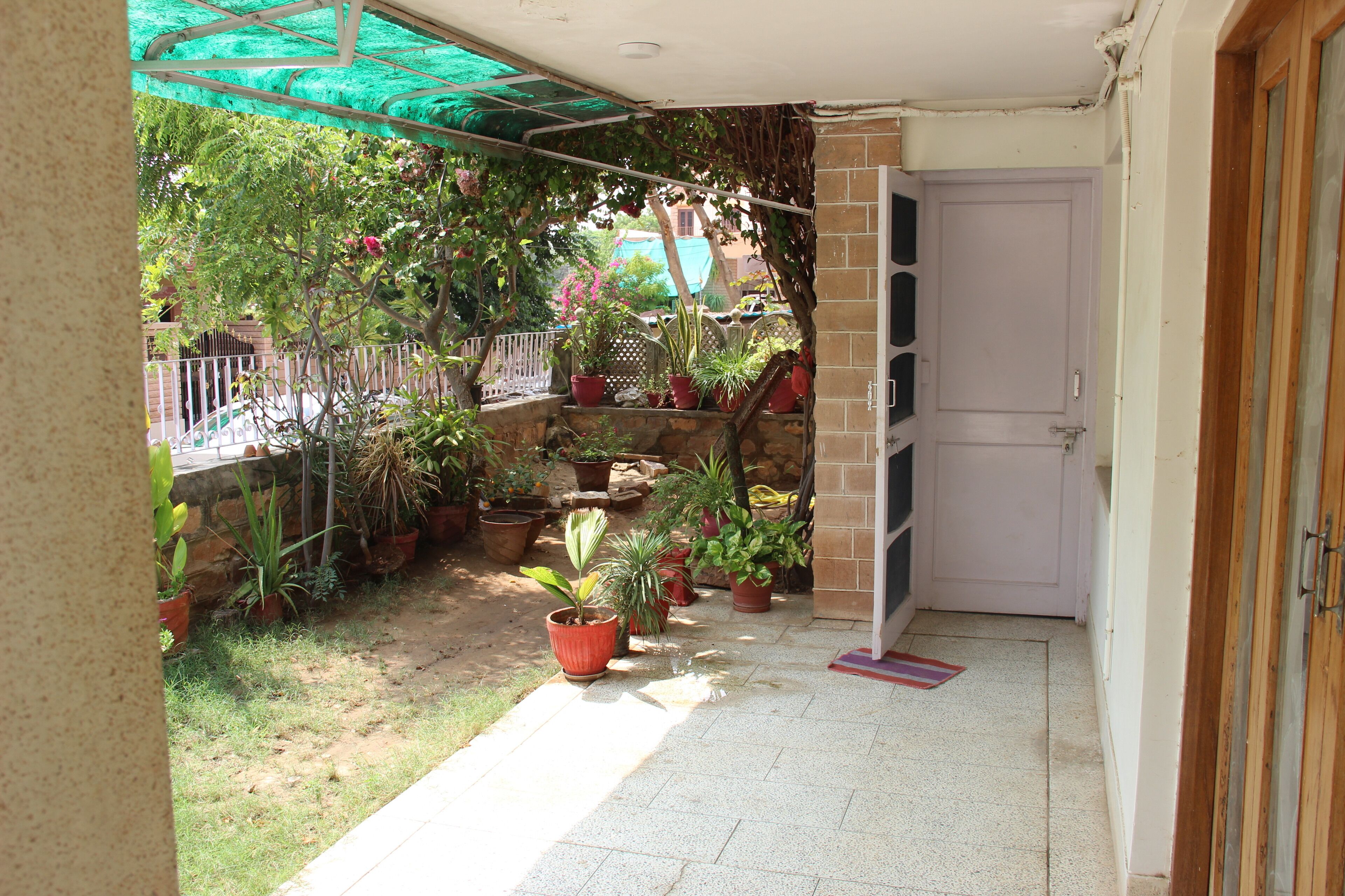 Enceinte de l’hébergement