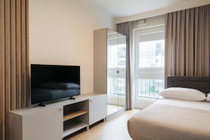 Comfort-lejlighed | 1 soveværelse, strygejern/strygebræt, baby-/barnesenge (tillægsgebyr)