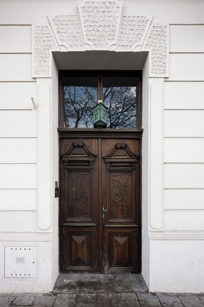 Majoituspaikan julkisivu