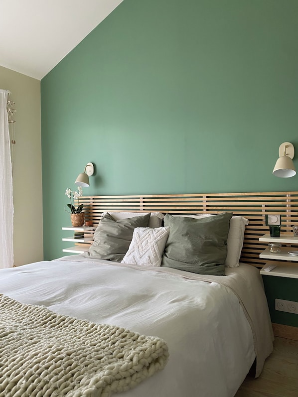 3 chambres, Wi-Fi, literie fournie