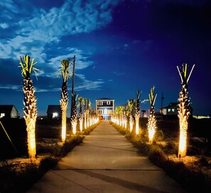 Overnatningsstedets område