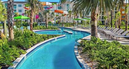 Villa Zen | Cozy New Home w/ Huge LR/DR, Candy Themed BR & PVT Pool - Near Parks