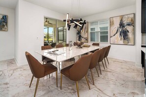 Dining - The Ritzy |Breathtaking NEW Home w/ PVT Pool & 2 Themed BRs in Dream Location (Orlando)