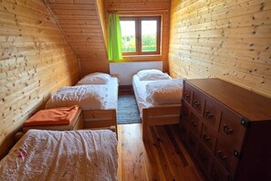 2 bedrooms, travel cot, free WiFi, bed sheets - Large, comfortable holiday homes, Sarbinowo (Sarbinowo)