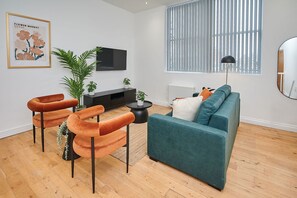 公寓 | 4 多间卧室、办公桌、熨斗/熨衣板、高速上网