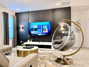 Interior - Modern 8BR Home w/ Spa, BBQ & Resort Access – 5 Mins to SeaWorld! (Orlando)