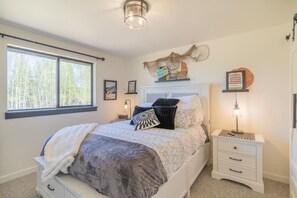 3 soverom, skrivebord, strykejern/-brett og wi-fi (inkludert)