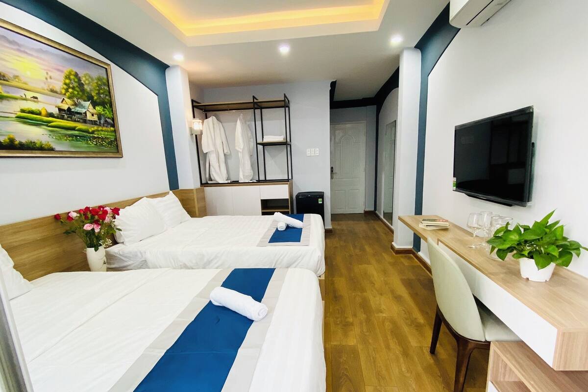 Deluxe-Dreibettzimmer, Stadtblick