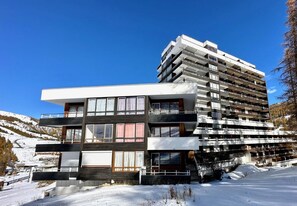 Exterior - 200m from resort center, 2nd floor, tv, 21m², Vars (Vars)