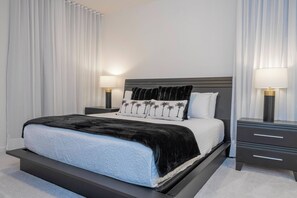 8 bedrooms, iron/ironing board, travel crib, WiFi