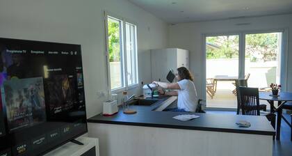 VILLA ACACIAS 4 étoiles plein centre avec parking à 2 pas de la plage