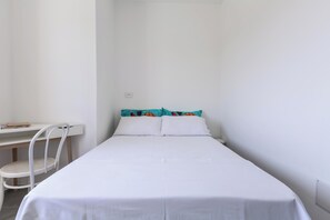 2 makuuhuonetta, vuodevaatteet