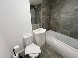 Hair dryer, towels