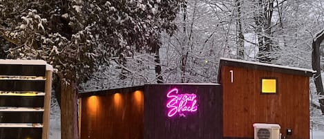 Àrea exterior de l'allotjament