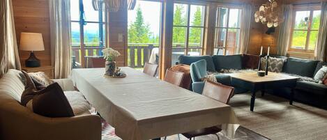 TV connectée, cheminée