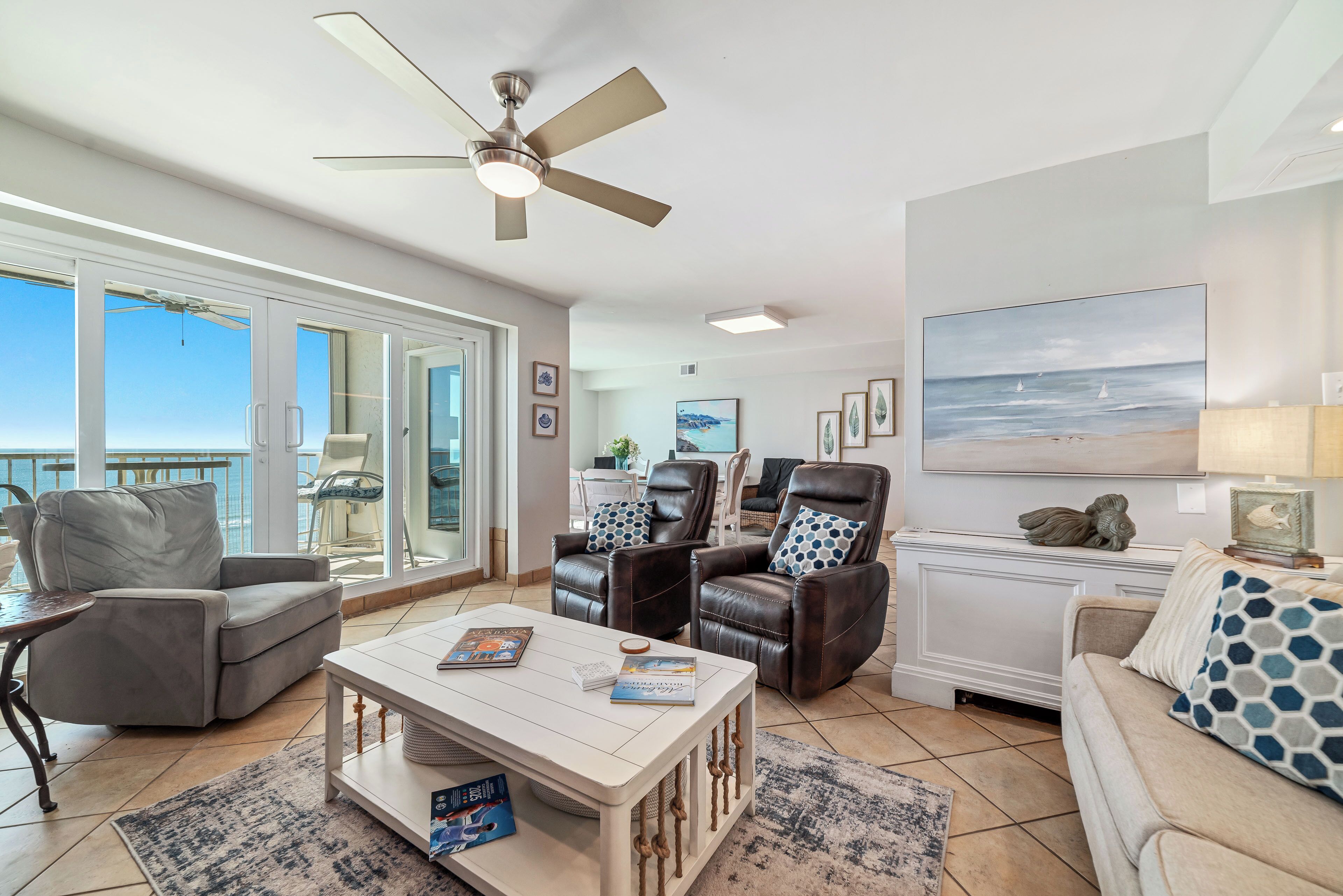 Smart TV, DVD player, books