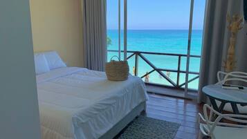 Chambre Double Standard, balcon, vue mer