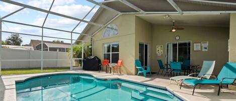 Una piscina climatizada