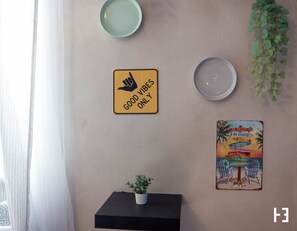 Rom – comfort, 1 dobbeltseng, byutsikt | Individuelt dekorert, individuelt innredet og wi-fi (inkludert)