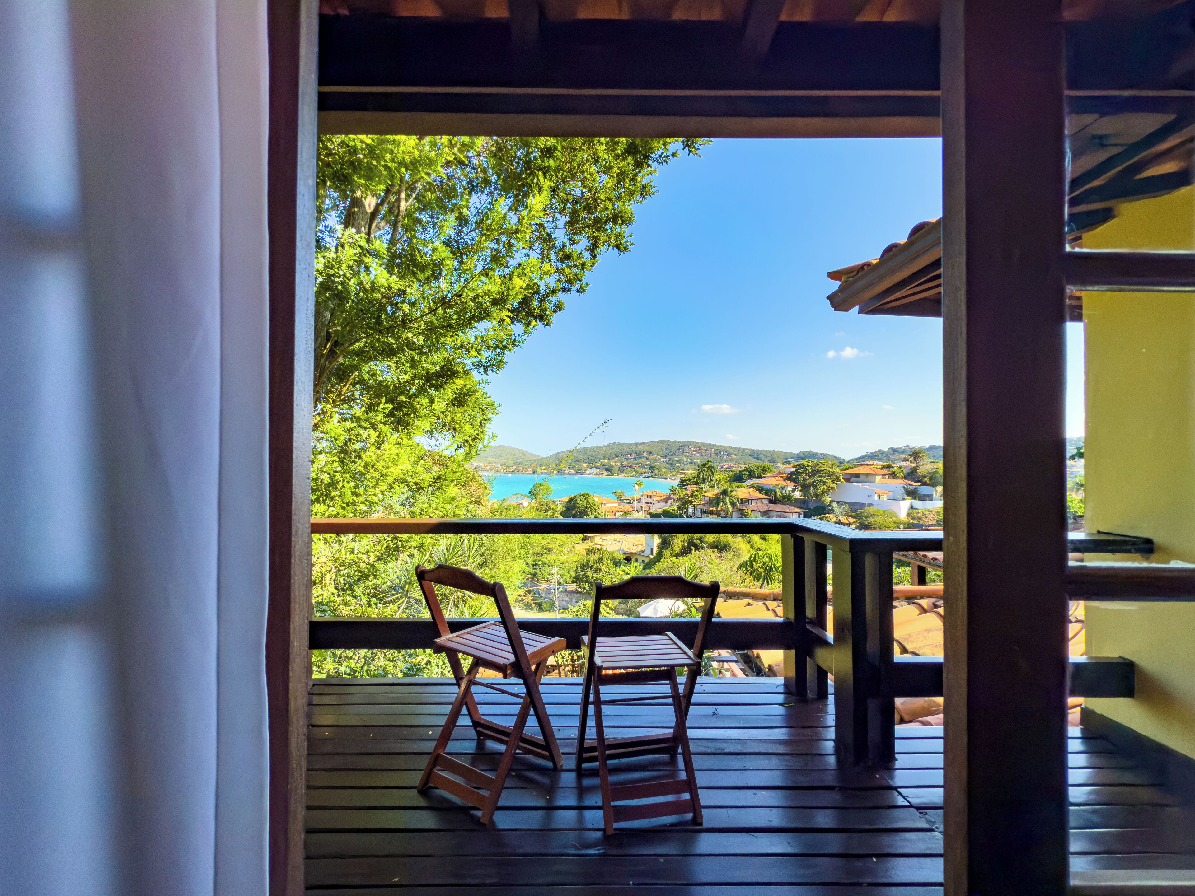 Vue sur la plage/l’océan