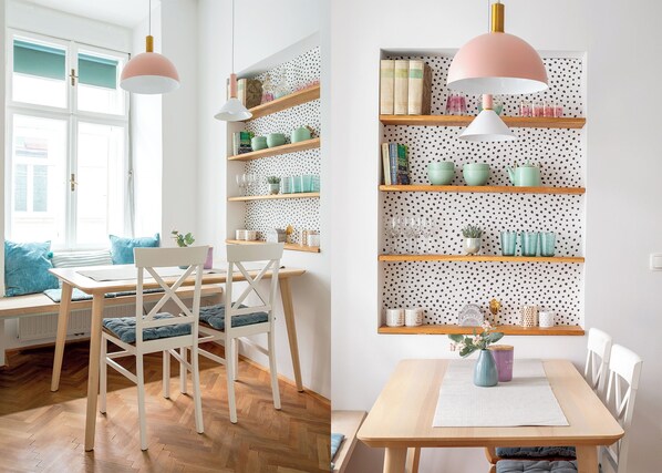 Dining - City center apartment with sauna (Upravna enota Maribor)