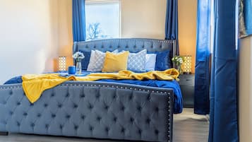 1 bedroom, WiFi, bed sheets, wheelchair access