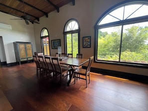 Dining - 6Bdrm/7Bath Rainforest Oceanview Lux Estate Walking Distance to Downtown Uvita! (Uvita)