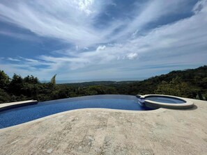 Pool - 6Bdrm/7Bath Rainforest Oceanview Lux Estate Walking Distance to Downtown Uvita! (Uvita)
