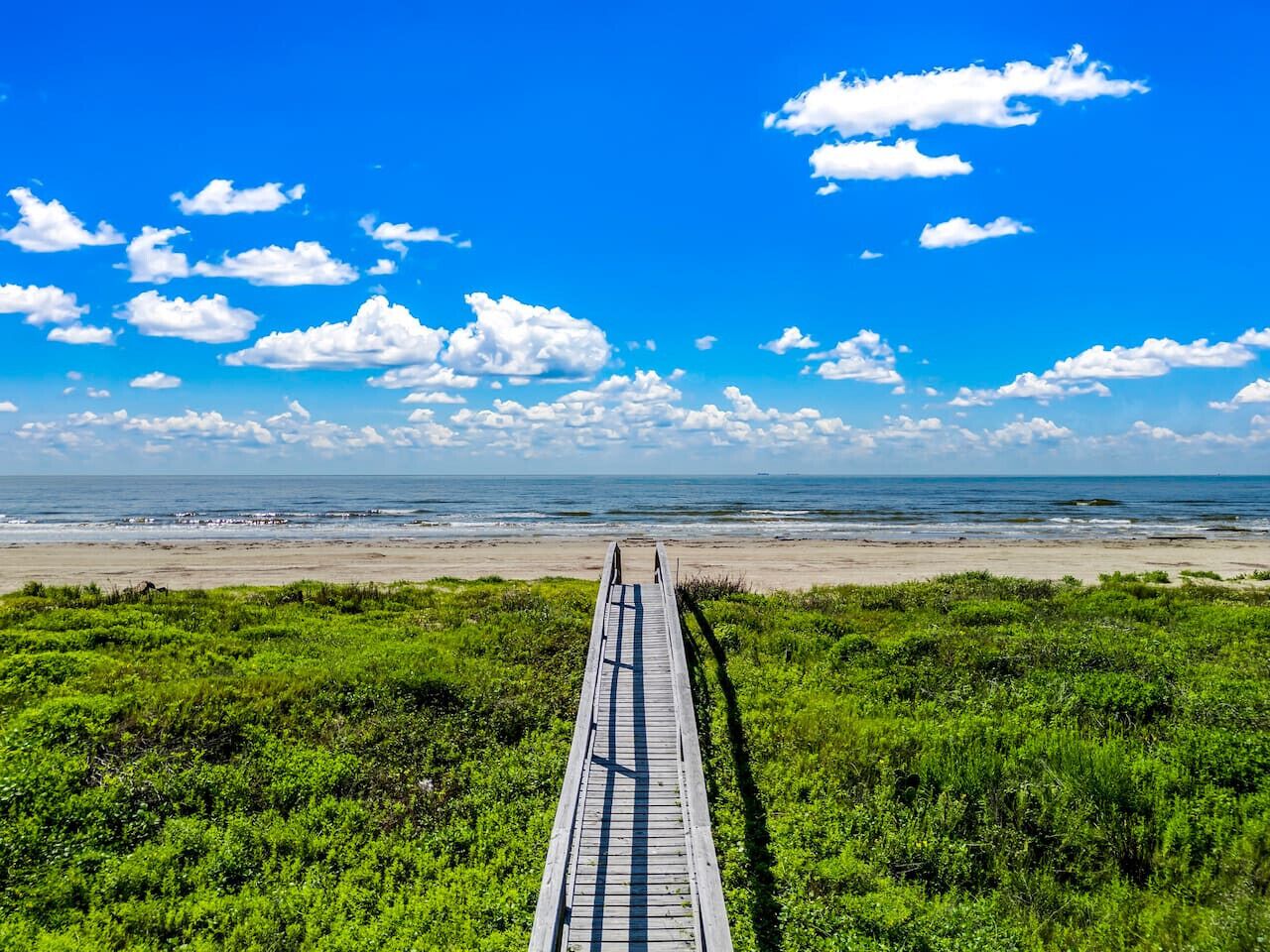Vlak bij het strand