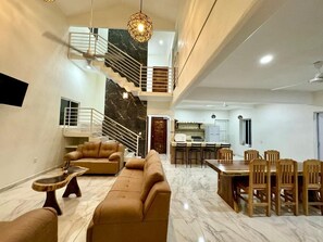 Living area - Hermosa casa cerca de Punta Zicatela (Puerto Escondido)