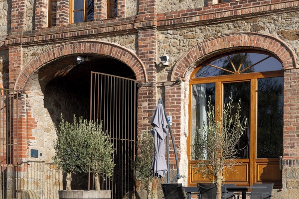 HexenburgbeiDresden Stylishes Designerappartement mit Schlafsofa, Terrasse - Nähe Sächsische Schweiz | Terraza o patio