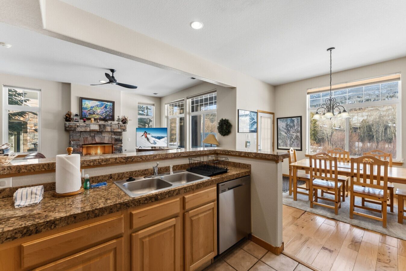 ثلاجة، ميكروويف، فرن، غسالة أطباق