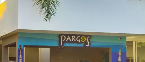 Voorkant van accommodatie