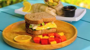 Free daily cooked-to-order breakfast