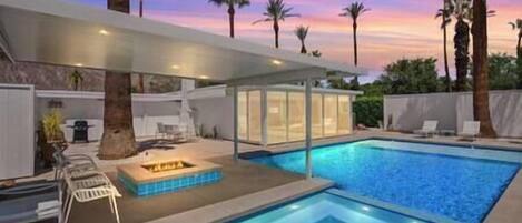 Außenpool, beheizter Pool