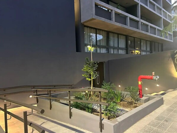 Overnatningsstedets område