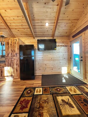 Interior - Private Getaway Cabin #1 at The Lodge at Devils Tower (Hulett)