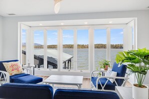 Interior - Lakefront Escape, Dock Access and Mountain Views! (Nebo)