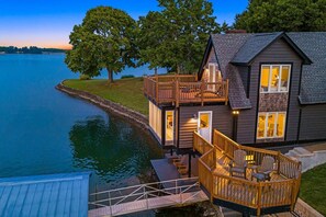 Exterior - Lakefront Escape, Dock Access and Mountain Views! (Nebo)
