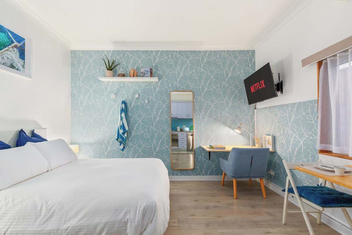 1 間睡房、熨斗/熨衫板、Wi-Fi、床單