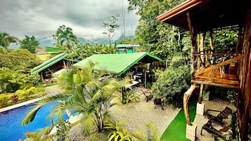 Classic Cabin | Balcony view