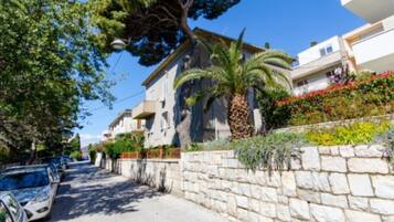 Voorkant van accommodatie