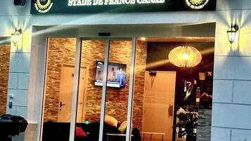 Voorkant van accommodatie