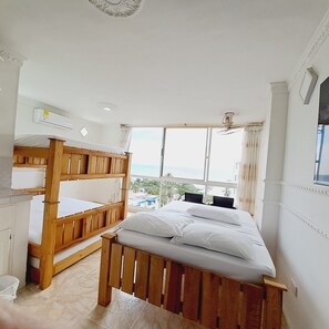 5 bedrooms, WiFi, bed sheets - Aparta Estudios Luna Azul Rodadero (Gaira)